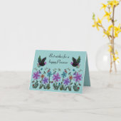 Passover Wahre Freiheit Karte (Gelbe Blume)