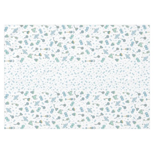 Passover Whimsical Seder Tablecloth 60 x 80" Tischdecke (Vorderseite (Horizontal))