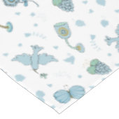 Passover Whimsical Seder Tablecloth 60 x 80" Tischdecke (Schrägansicht)