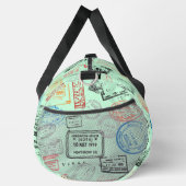 Passport-Briefmarke Design Duffel Bag Duffle Bag (Rechts)