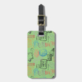 Passport-Briefmarke Gepäckanhänger (Vorderseite vertikal)