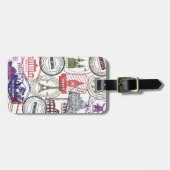 Passport-Briefmarke Gepäckanhänger (Vorderseite horizontal)