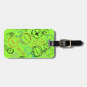 Passport-Briefmarke Gepäckanhänger (Vorderseite horizontal)