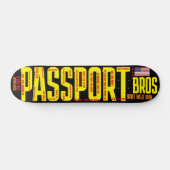 PASSPORT BROSZ 7 3/4" Skateboard Deck (Horizontal)