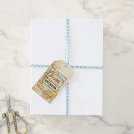 Passport-Karte - Gift-Tags Geschenkanhänger