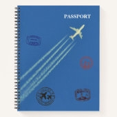 Passport-Notebook Notizblock (Vorderseite)