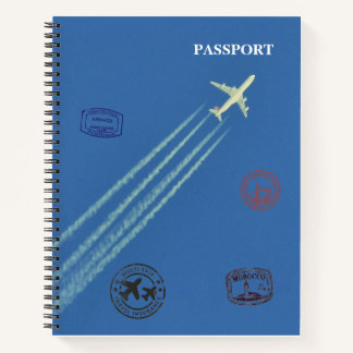 Passport-Notebook Notizblock