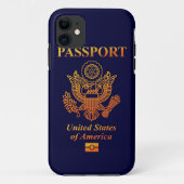 PASSPORT(USA) Case-Mate iPhone HÜLLE (Rückseite)
