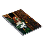 Password Fairy Green Celtci Notizblock (Rechte Seite)