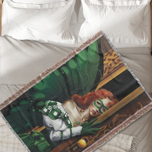 Password Fairy Green Celtic Decke