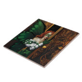 Password Fairy Green Celtic Fliese (Seite)