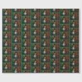 Password Fairy Green Celtic Geschenkpapier (Flach)