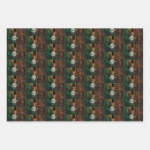 Password Fairy Green Celtic Geschenkpapier Set (Vorderseite)