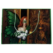 Password Fairy Green Celtic Große Geschenktüte (Vorderseite)