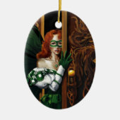 Password Fairy Green Celtic Keramikornament (Vorne)