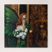Password Fairy Green Celtic Puzzle (Vertikal)