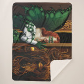 Password Fairy Green Celtic Sherpadecke (Vorderseite)