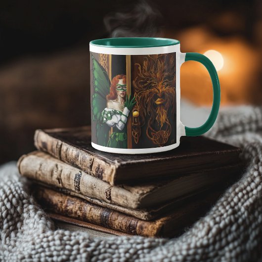 Password Fairy Green Celtic Tasse
