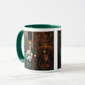 Password Fairy Green Celtic Tasse (Vorderseite Links)
