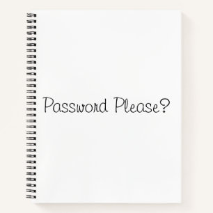 Password please?    notizblock