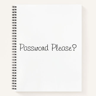 Password please? |  notizblock