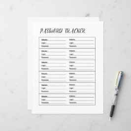 PASSWORD TRACKER