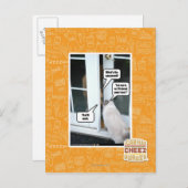 Passwort bitte postkarte (Vorne/Hinten)