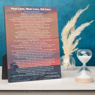 Past Love New Love Old Love Poem Ocean Fotoplatte