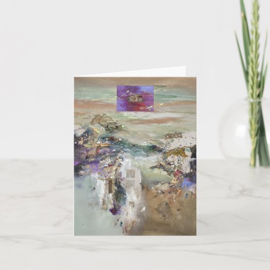 Past Many Horizons Notecard Karte (Vorderseite)