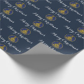 Past Master Freemason Masonic Christmas Geschenkpapier (Ecke)