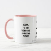 Past Present Future Affirmation Tasse (Links)