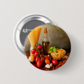 Pasta arrabbiata button (Vorne & Hinten)