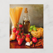 Pasta arrabbiata postkarte (Vorderseite)