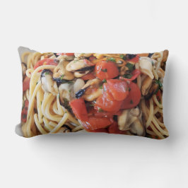 Pasta Art Throw Kissen - Italienische Küche