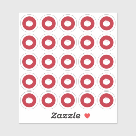 Pasta-Aufkleber Aufkleber (Blatt)