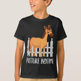 Pasta Bedtime Niedliches Pferd Pajamas PJ T-Shirt