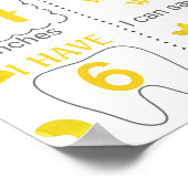 Pasta Birthday Meilenstein Schild 1064 (Ecke)