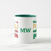 Pasta BLOW kein FUSILLI-Monogramm Italien Tasse (Zentrum)