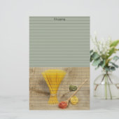 Pasta Briefpapier (Stehend Vorderseite)