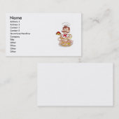 Pasta Business Card Visitenkarte (Vorne/Hinten)