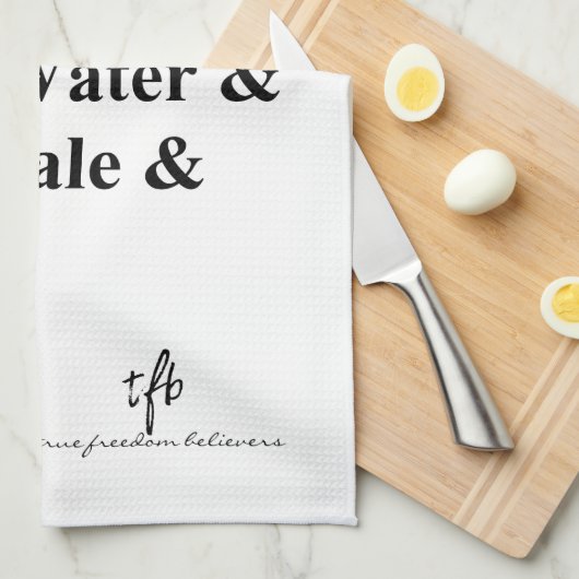 Pasta Carbonara Geschirrtuch (Viertel Falte)