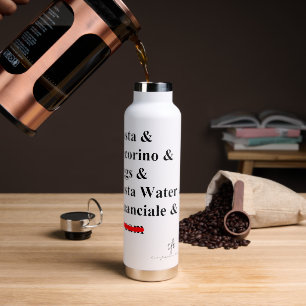 Pasta Carbonara Trinkflasche