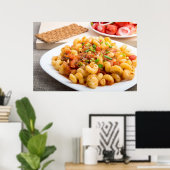 Pasta cavatappi geschlossen poster (Heimbüro)