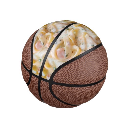 Pasta Custom Food Foto Mini Basketball (angewinkelt)
