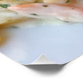 Pasta Custom Food Foto Poster (Ecke)