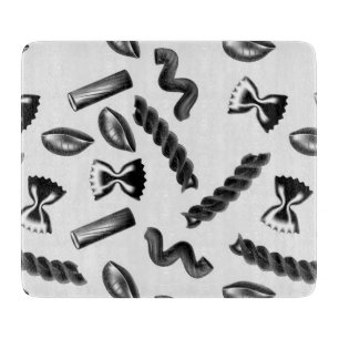Pasta Diversity Grau Food Italien Lover Feinschmec Schneidebrett