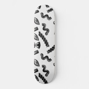 Pasta Diversity Grau Food Italien Lover Feinschmec Skateboard