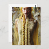 Pasta Dress Postkarte (Vorne/Hinten)