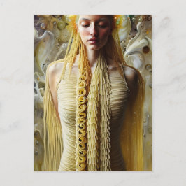 Pasta Dress Postkarte