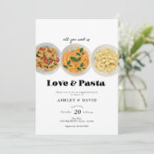 Pasta | Einladungen der Interessengruppe (Stehend Vorderseite)